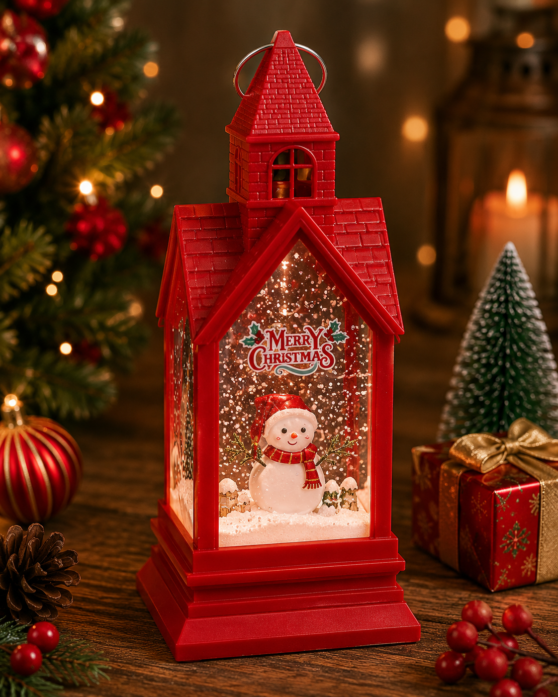 Christmas LED Decorative Lantern